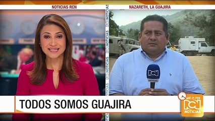 La caravana Todos Somos Guajira llegó al corregimiento de Nazareth, jurisdicción de Uribia