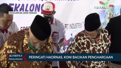 Peringati Hari Olahraga Nasional, Koni Beri Penghargaan