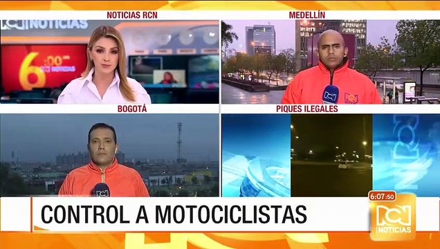 Veinticinco motocicletas incautadas por piques ilegales en Medellín