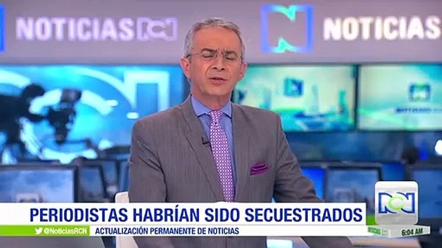 Dos periodistas ecuatorianos habrían sido secuestrados en zona de frontera