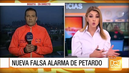 Falsa alarma de petardo encendió alerta en la Policía en Bogotá