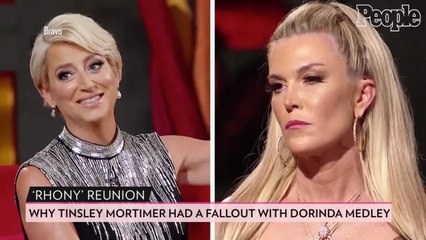 Скачать видео: RHONY Reunion: Tinsley Mortimer Reveals Shocking Reason Behind Her Fallout with Dorinda Medley