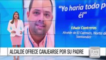 Alcalde de El Carmen ofreció canjearse por su padre secuestrado el pasado jueves