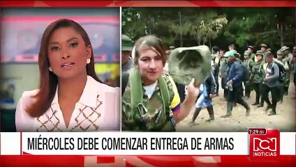 Esta semana debe comenzar la entrega de armas por parte de las Farc