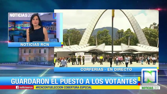 En Barranquilla alquilaron puestos para votantes madrugadores