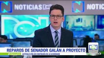 Senador Carlos Fernando Galán no votará artículo de proyecto de ley que reglamenta la JEP