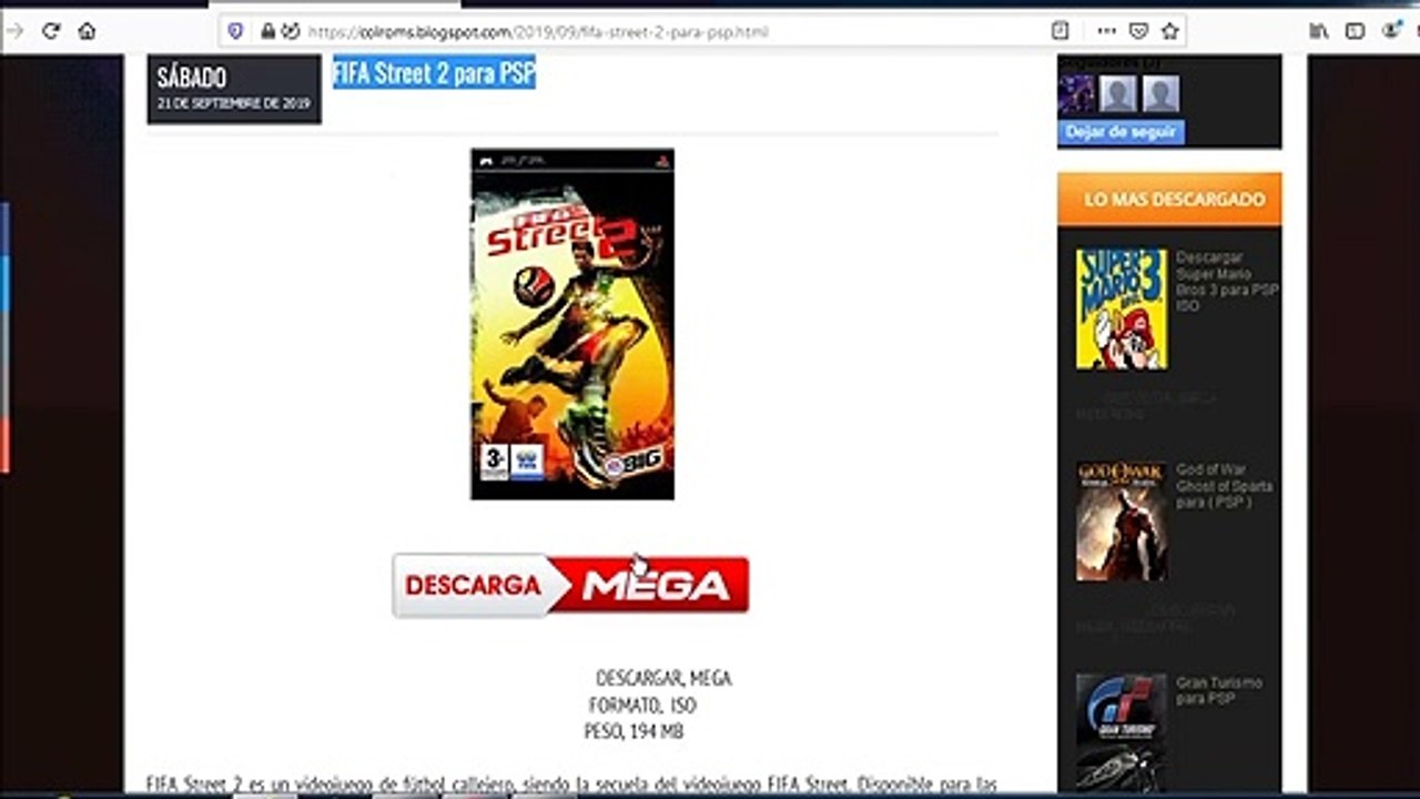 FIFA Street 2 para PSP