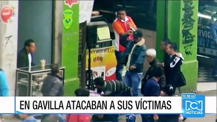 Así operaba la peligrosa banda Las cabras en el centro de Bogotá