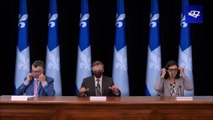 Marc Labrèche fait une parodie hilarante des points de presse de François Legault et du Dr Horacio Arruda