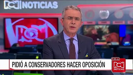 Ordóñez pidió a conservadores declarar la oposición al gobierno Santos