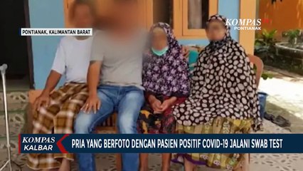 Berfoto dengan Pasien Positif Covid, Seorang Pria harus Jalani Tes Swab