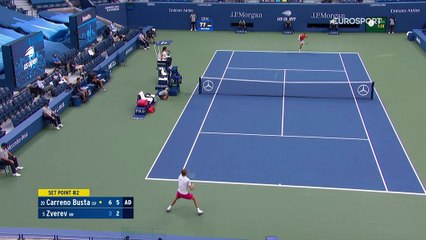 Zverev a encore enclenché le mode "remontada" : sa victoire folle contre Carreño Busta