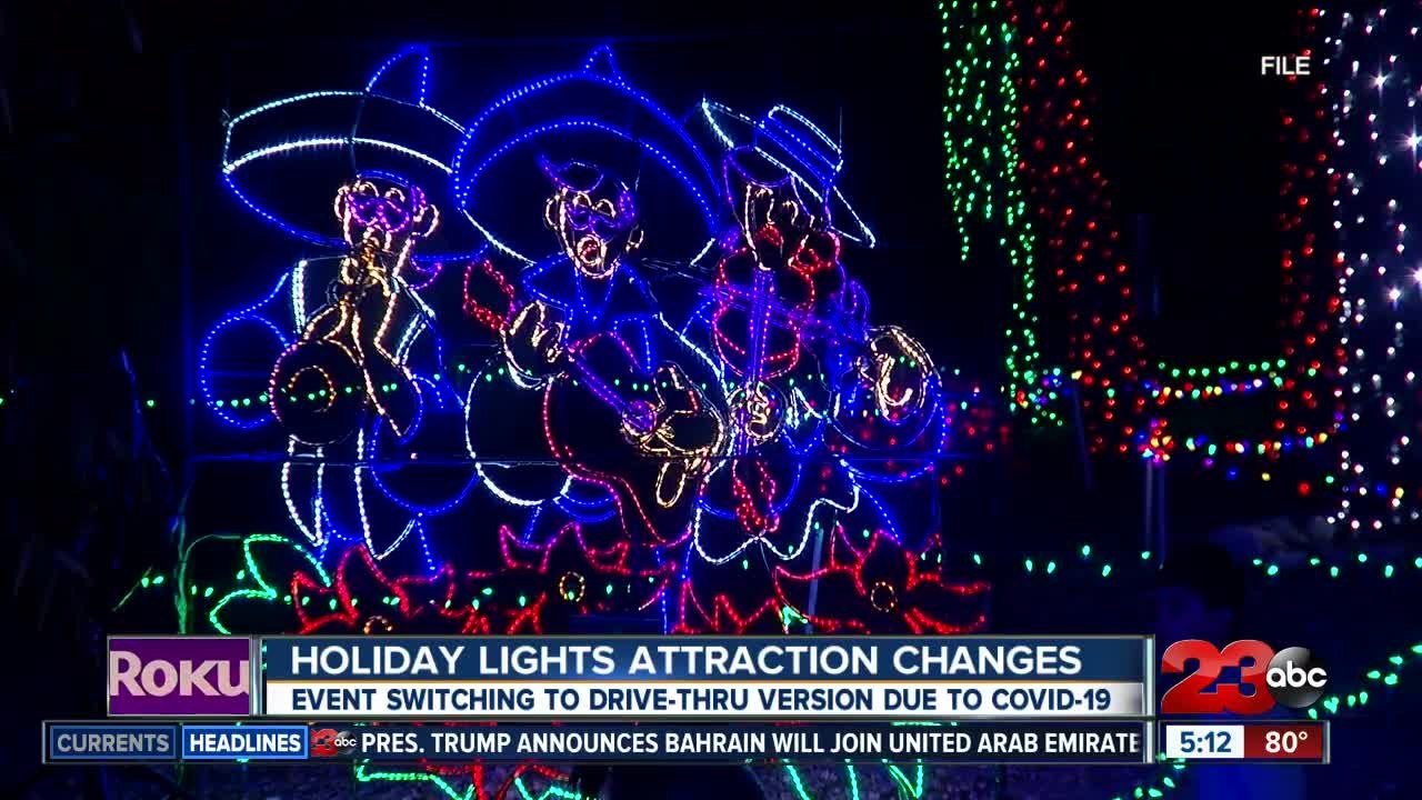 CALM HolidayLights attraction changes
