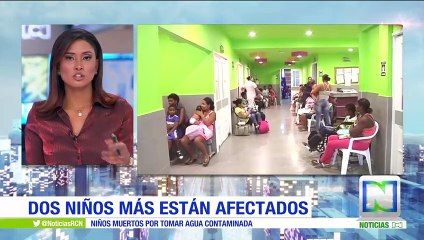 Dos niños fallecieron en Cartagena por ingerir agua contaminada