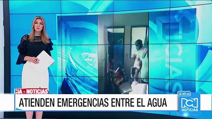 Por cuenta de las lluvias, hospital tiene que atender en medio del agua