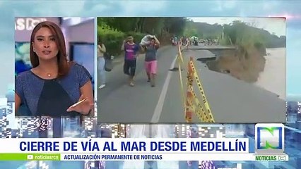 Cierre total en vía Tarazá – Caucasia por represamiento del río Cauca