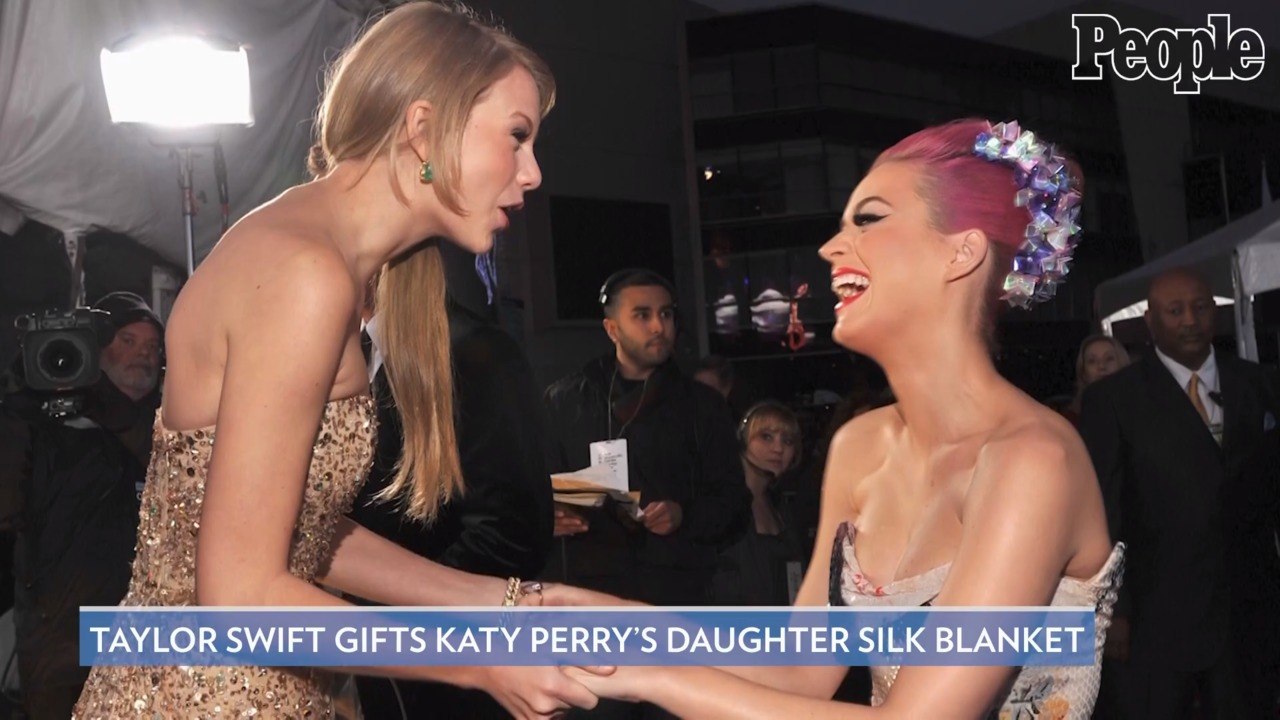 Taylor Swift Sends Katy Perry Hand-Embroidered ‘Baby Bloom’ Blanket for Daughter Daisy Dove