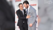 Mark Ruffalo Jokes Around with Chris Evans in Response to Avengers Costar's Since-Deleted NSFW Photos