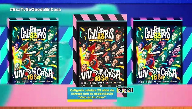 Caligaris celebra 23 años de carrera / Stray Kids lanza su nuevo sencillo “Back Door” / #exaRFRSH