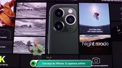 Carcaça do iPhone 12 aparece online