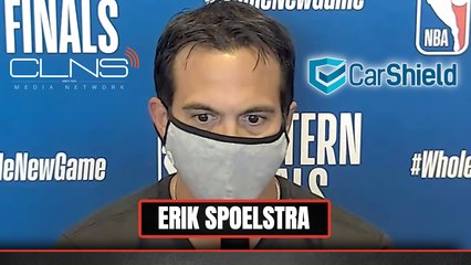 Erik Spoelstra Practice Interview | Celtics vs Heat Game 1 Preview