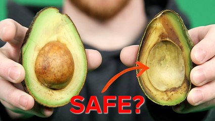 Why it's okay to eat the brown part of an avocado