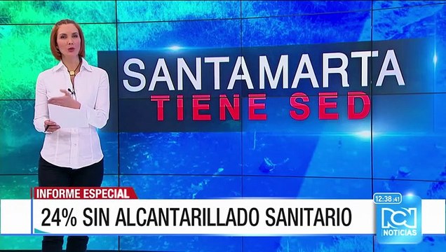 Habitantes de Santa Marta, afectados por falta de alcantarillado sanitario y/o pluvial