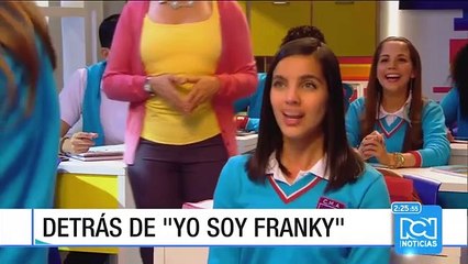 El detrás de cámaras de la serie juvenil Yo soy Franky