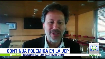 JEP: sigue el cruce de versiones entre Patricia Linares y Néstor Raúl Correa