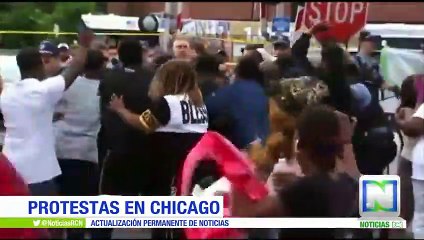 Chicago: disturbios durante protesta por muerte de hombre afroamericano