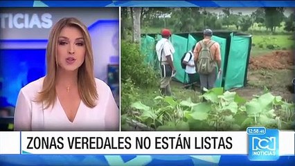 Farc denuncian que zonas veredales en Cauca y Putumayo no están listas