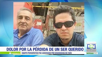Emotivas palabras del hijo del conductor de El Comercio asesinado por disidencias de las Farc