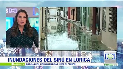 Inundaciones afectan a 4.000 familias en Lorica, Córdoba