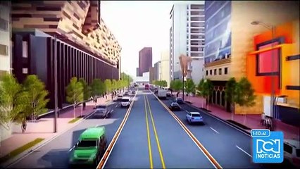 Sobrevuelo por el futuro proyecto de la troncal de la carrera Séptima de Bogotá