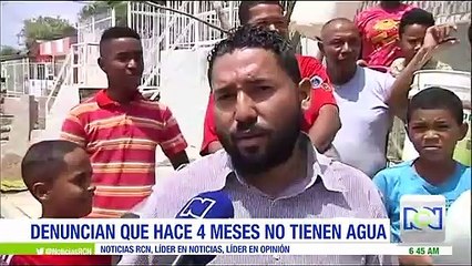 Un barrio en Cartagena lleva cuatro meses sin servicio de agua
