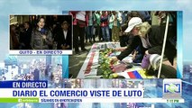 El luto embarga a los medios de comunicación de Ecuador