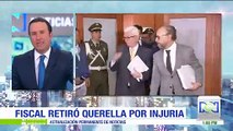 Fiscal Martínez retiró querella por injuria contra Senador Robledo, quien precisó sus acusaciones por caso Odebrecht