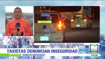 Drogas, atracos y heridas son lo que deben enfrentar en la noche los taxistas de Bogotá