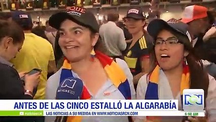 Así celebraron los seguidores de Duque su victoria electoral