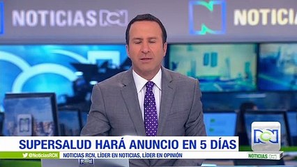 En 5 días, Supersalud se pronunciará sobre posible intervención a Medimás
