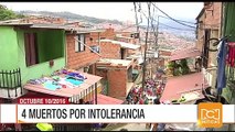 Indignación por muerte de cuatro personas en Medellín por caso de intolerancia