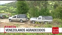 Miles de venezolanos cruzaron la frontera con Colombia este fin de semana