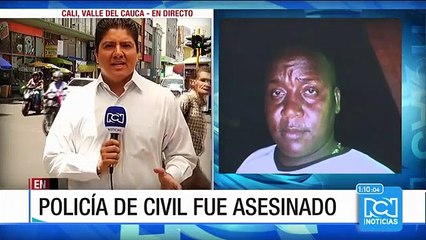 Asesinan a miembro de la Policía en Cali, Valle del Cauca