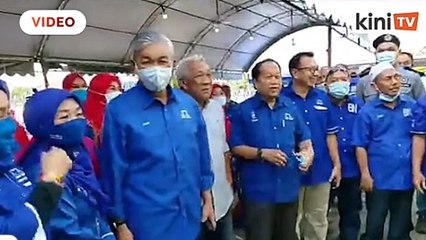 Sabah polls- Zahid accompanies Bung Moktar to nomination centre