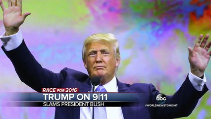 Donald Trump Makes Controversial Comments on 9_11 and George W. Bush