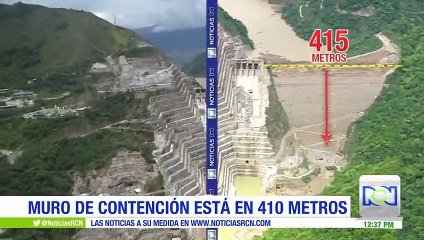 Desde el aire se evalúa los avances del proyecto de Hidroituango