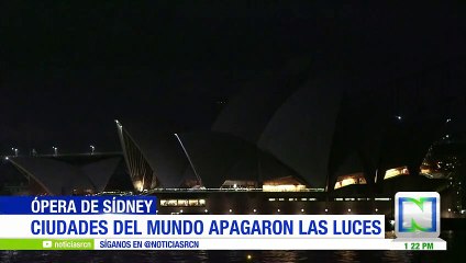 Más de 180 países apagaron la luz en La Hora del Planeta