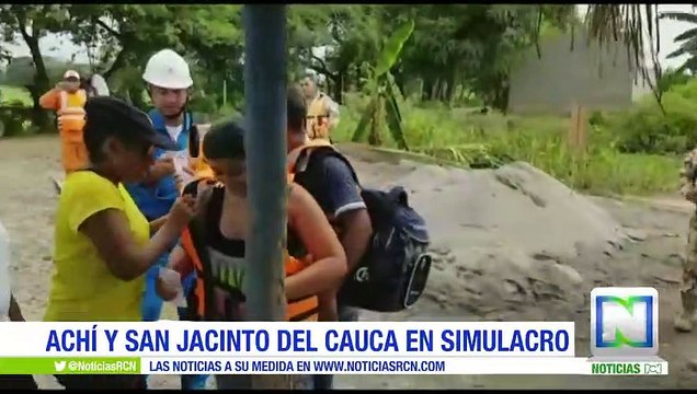Hidroituango: municipios de Bolívar que podrían ser afectados por una creciente súbita realizan simulacros de evacuación