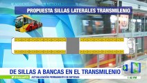 Sillas de buses de Transmilenio serán reemplazadas por bancas horizontales, anunció Peñalosa