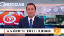 Caos en el tráfico aéreo del país por pista cerrada en el aeropuerto El Dorado